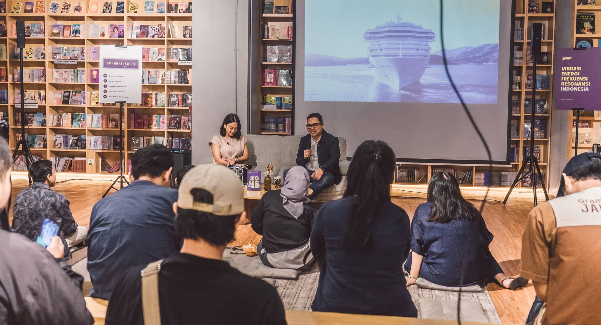 Bincang Buku 2045 Hz: Frekuensi Masa Depan Indonesia